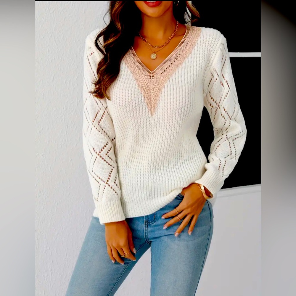 V Neck Sweater